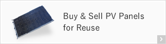 Buy & Sell PV Panels for Reuse